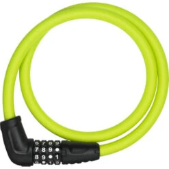 Antivol Abus Numerino 5412C/85 Lime - 85 Cm