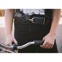 Antivol Ceinture Hiplok Gold Noir 10x850mm -Biking Soldes antivol ceinture hiplok gold noir 10x850mm 3