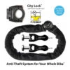Antivol Pinhead City Lock 2 Antivol Pinhead City Lock -Biking Soldes antivol pinhead city lock