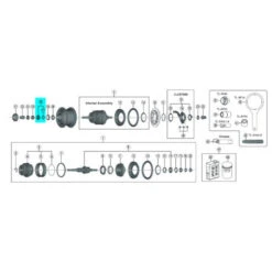 Cône Gauche Shimano Nexus SG-S7000-8 - Y31L98040