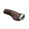 Poignées Ergon Bike GP1 BioLeder - Marron -Biking Soldes poignees ergon bike gp1 bioleder marron
